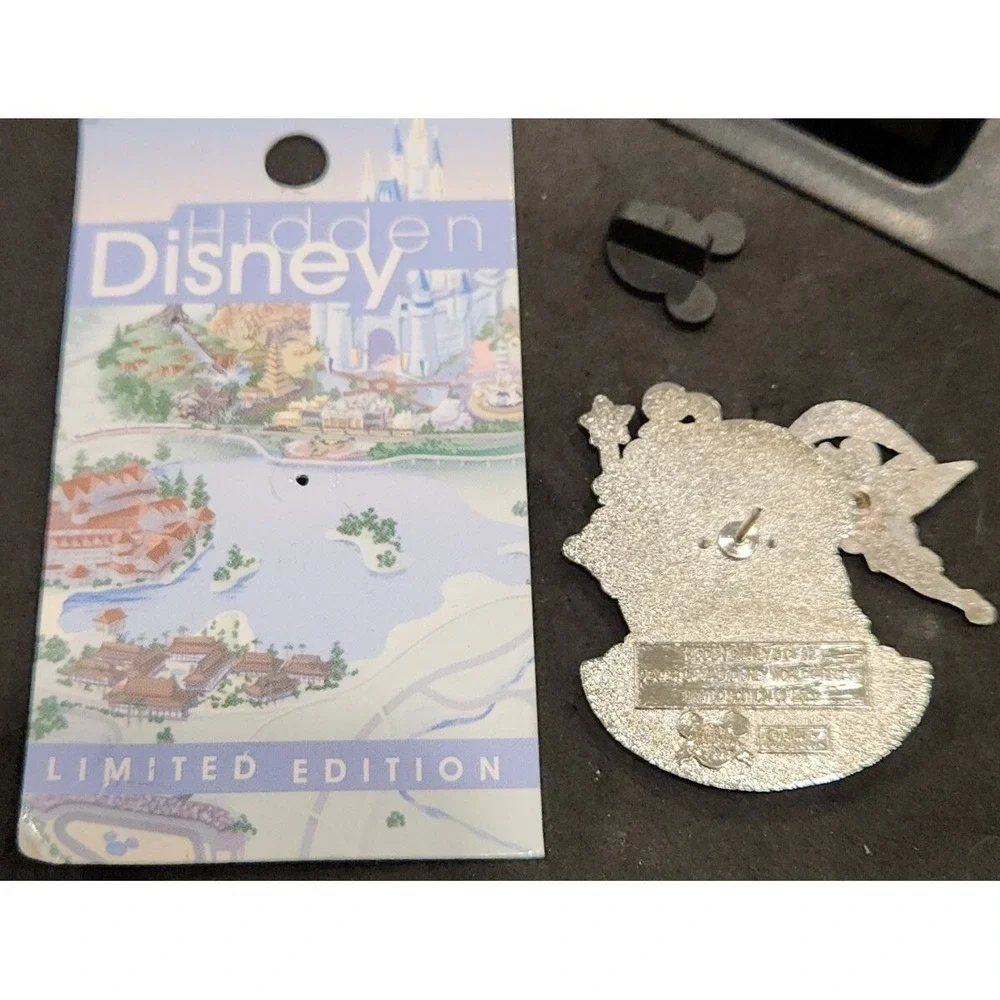 Disney‎ Trading Pin Tinker Bell Epcot Center Hidden LE 2500 Original Card 00001